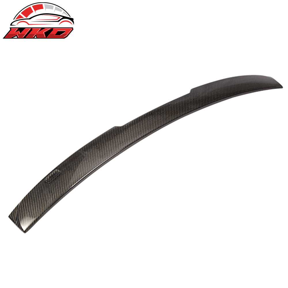 2004-10 BMW E60 5-Series Sedan AMG Style Carbon Fiber CF Rear Roof Spoiler | Wholesale