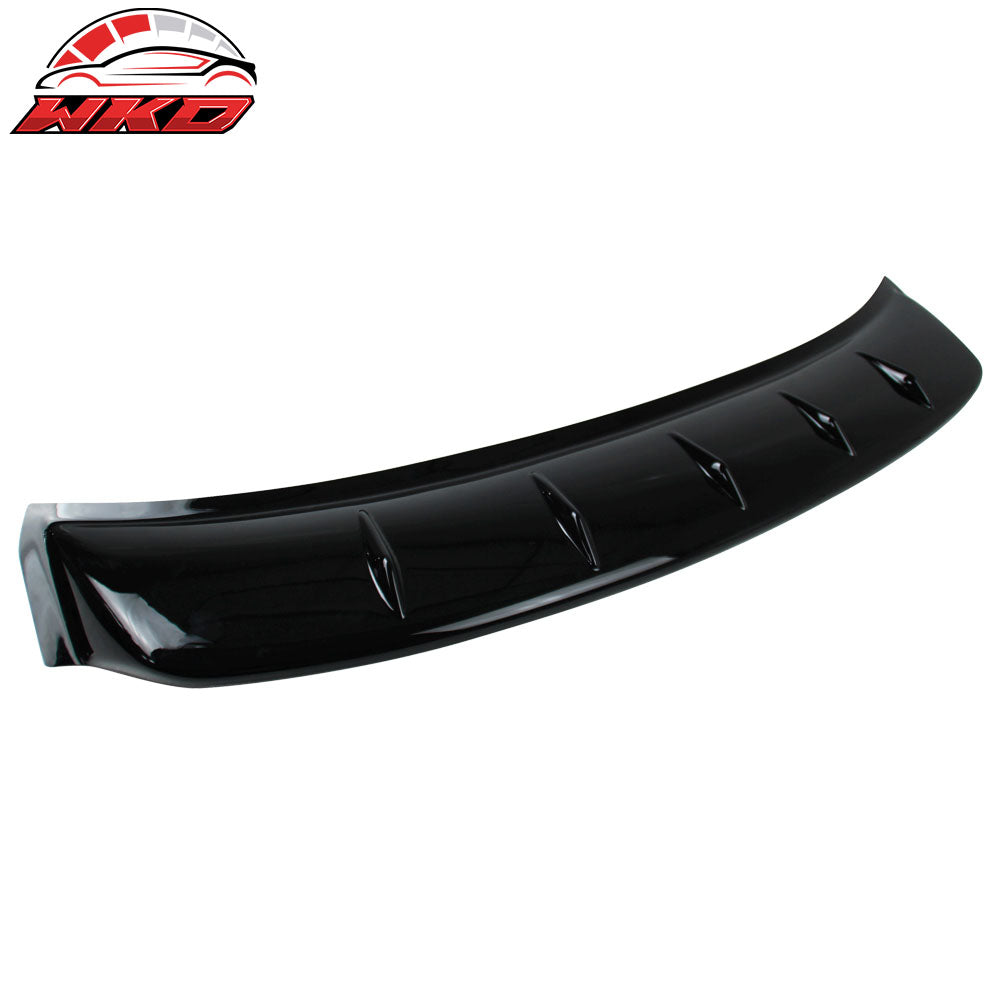 Fits 16-21 Honda Civic Sedan 4Dr Rear Roof Window Spoiler Wing Transparent Smoke