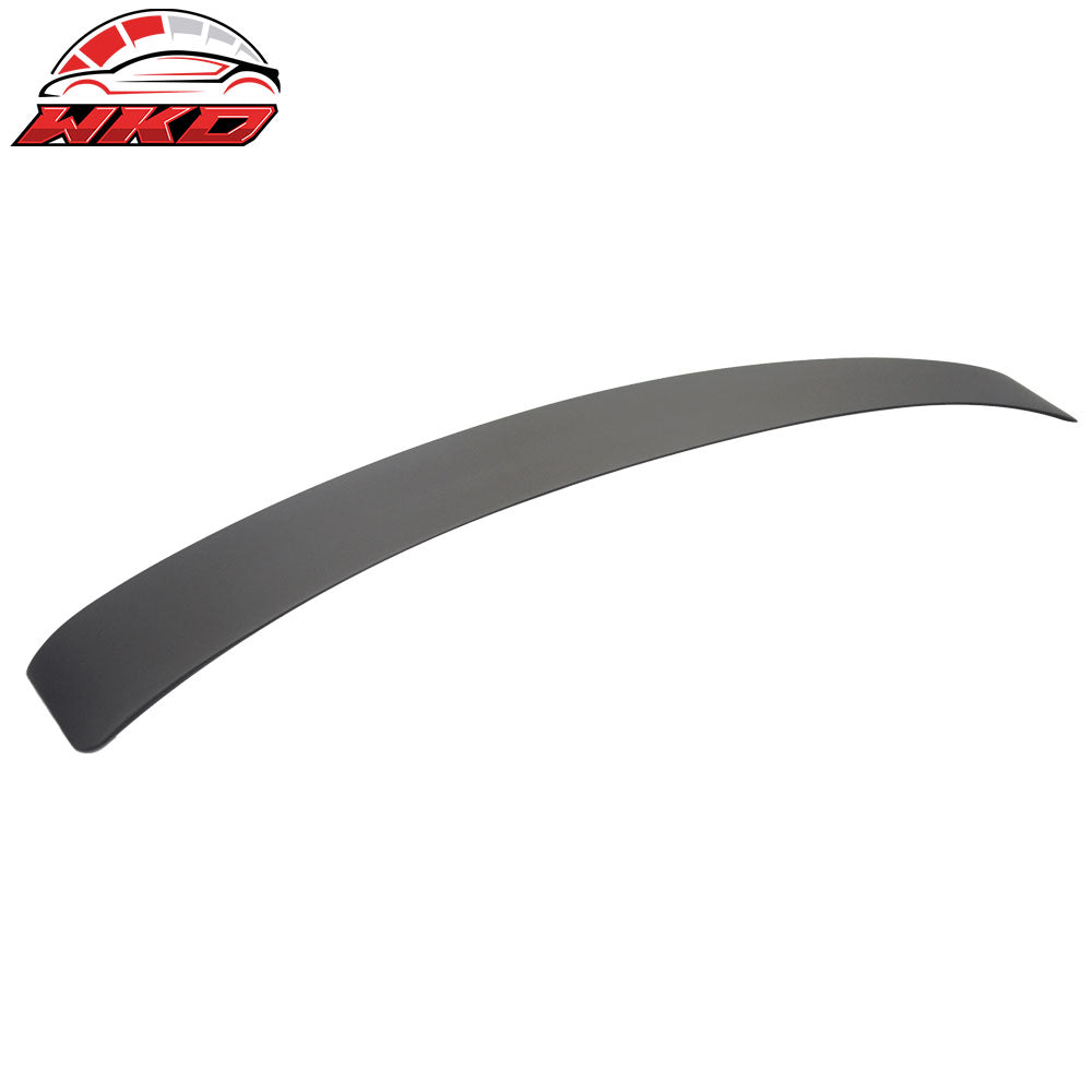Matte Black! Fits 07-13 Benz W221 S Class L Style 4Dr Sedan Roof Spoiler Wing