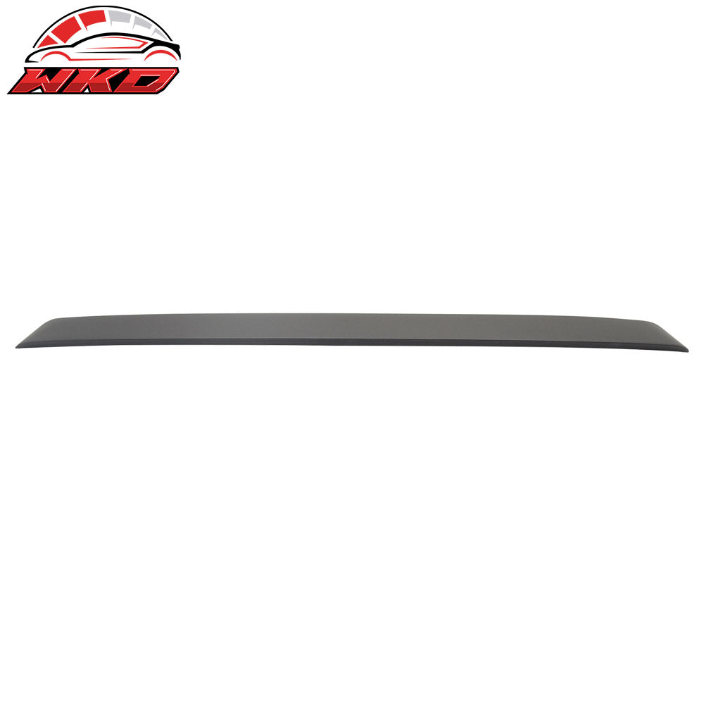 Matte Black! Fits 07-13 Benz W221 S Class L Style 4Dr Sedan Roof Spoiler Wing
