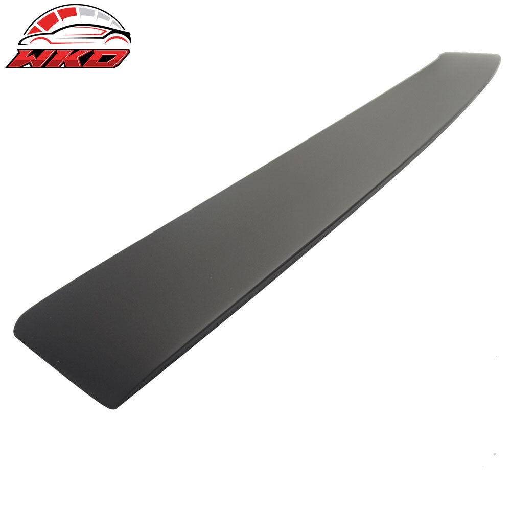 Matte Black! Fits 07-13 Benz W221 S Class L Style 4Dr Sedan Roof Spoiler Wing