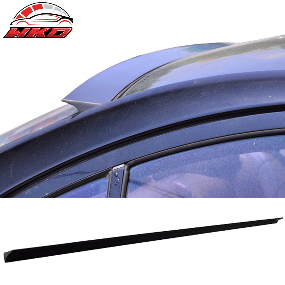 Fits 08-13 Lancer 9th VRS Style Unpainted Rear Roof Spoiler Wing - PUF