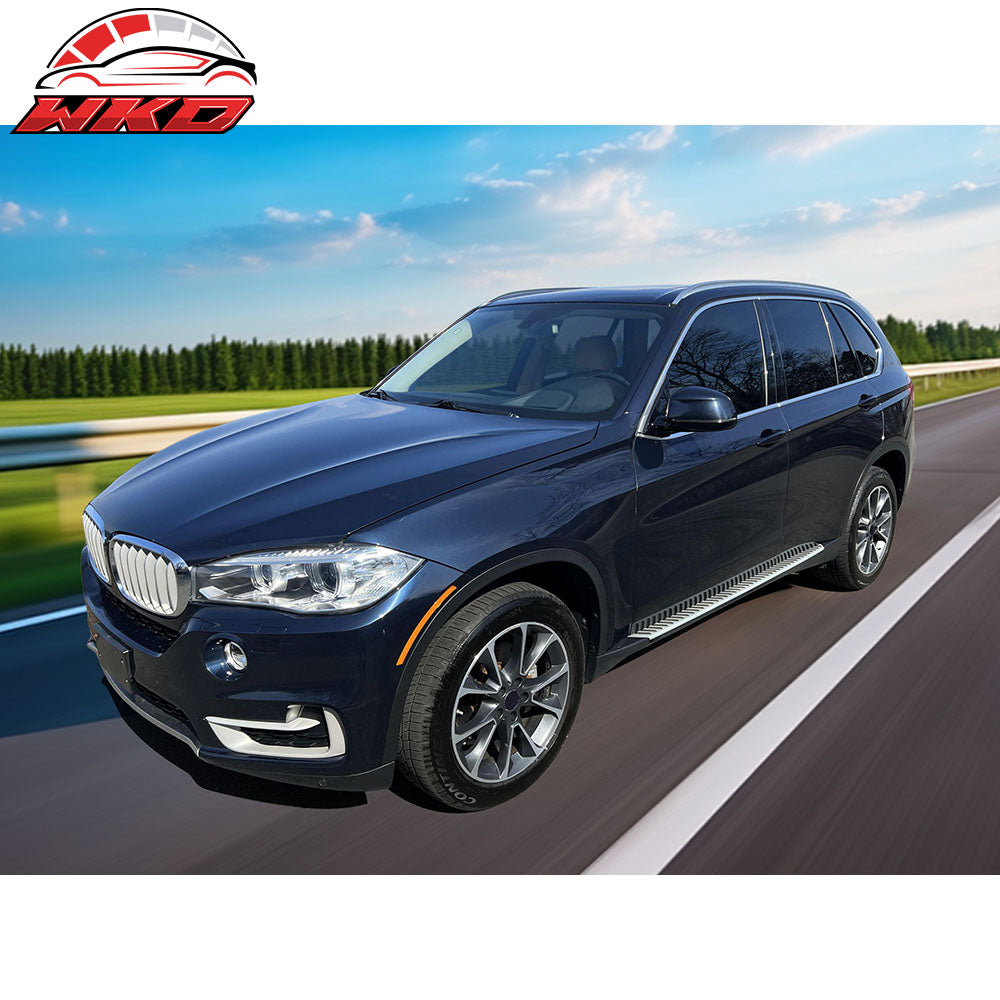 Fits 14-18 BMW X5 F15 OE Factory Style 2PCS Running BoardS Side Step Nerf Bars