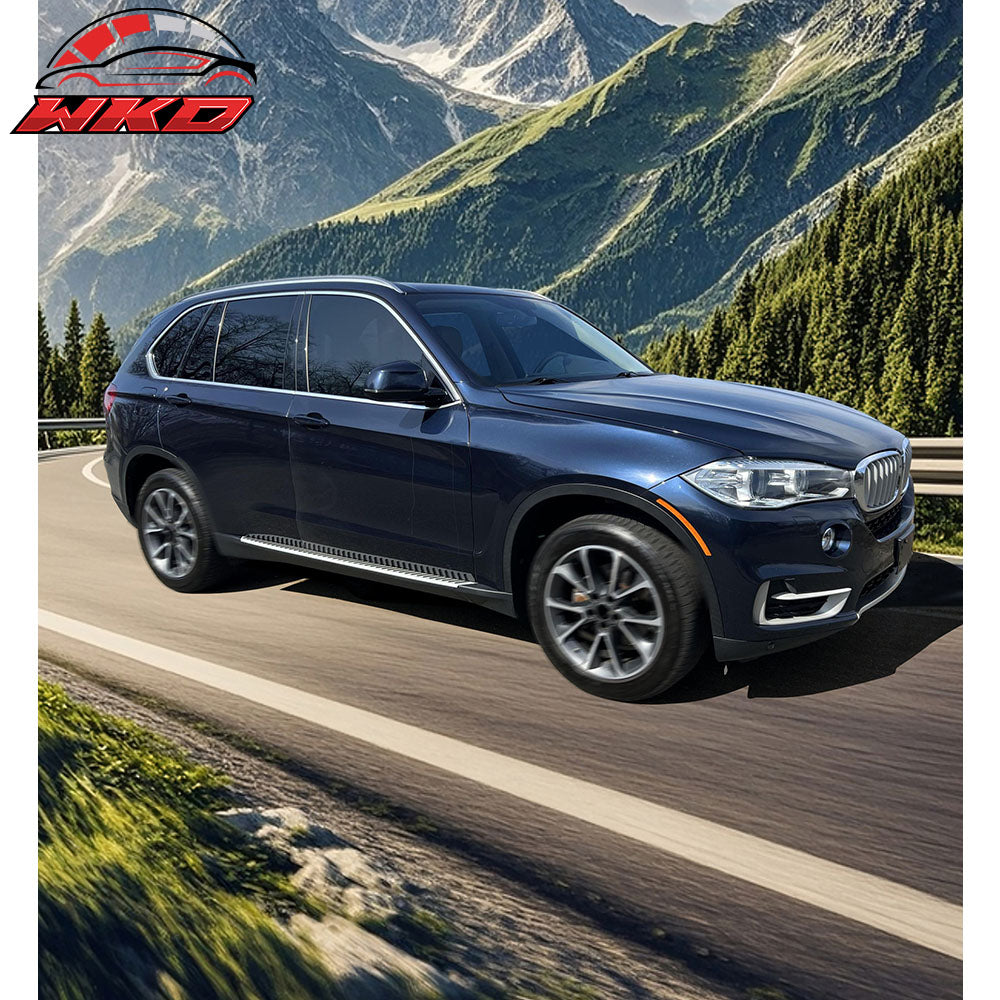 Fits 14-18 BMW X5 F15 OE Factory Style 2PCS Running BoardS Side Step Nerf Bars