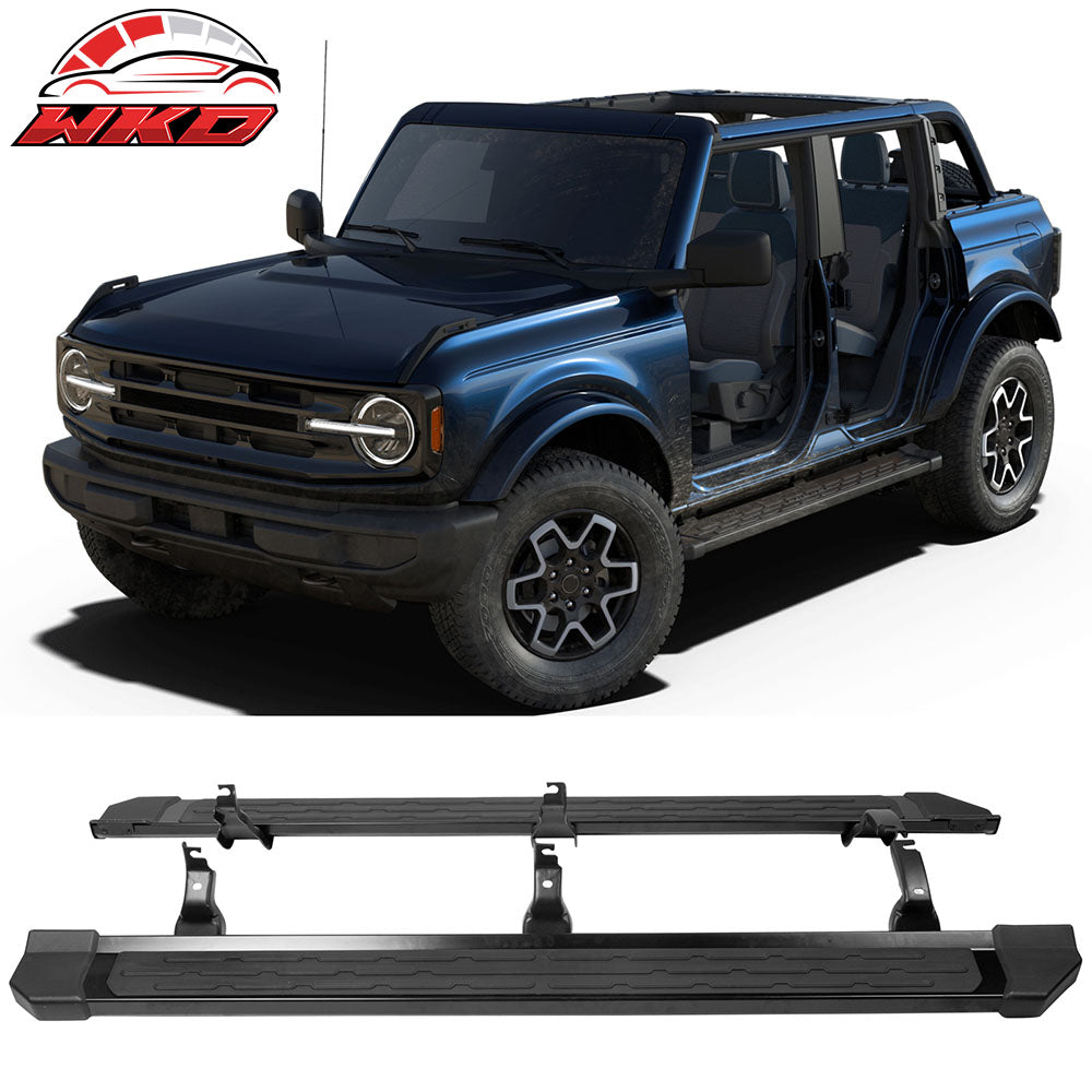 Fits 21-25 Ford Bronco OE Style Aluminum Side Step Running Boards Left Right