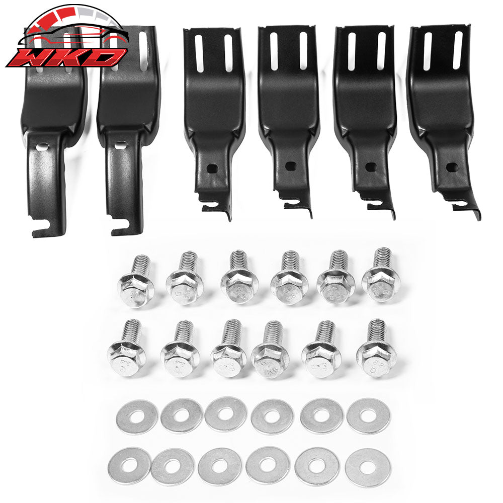 Fits 21-25 Ford Bronco OE Style Aluminum Side Step Running Boards Left Right