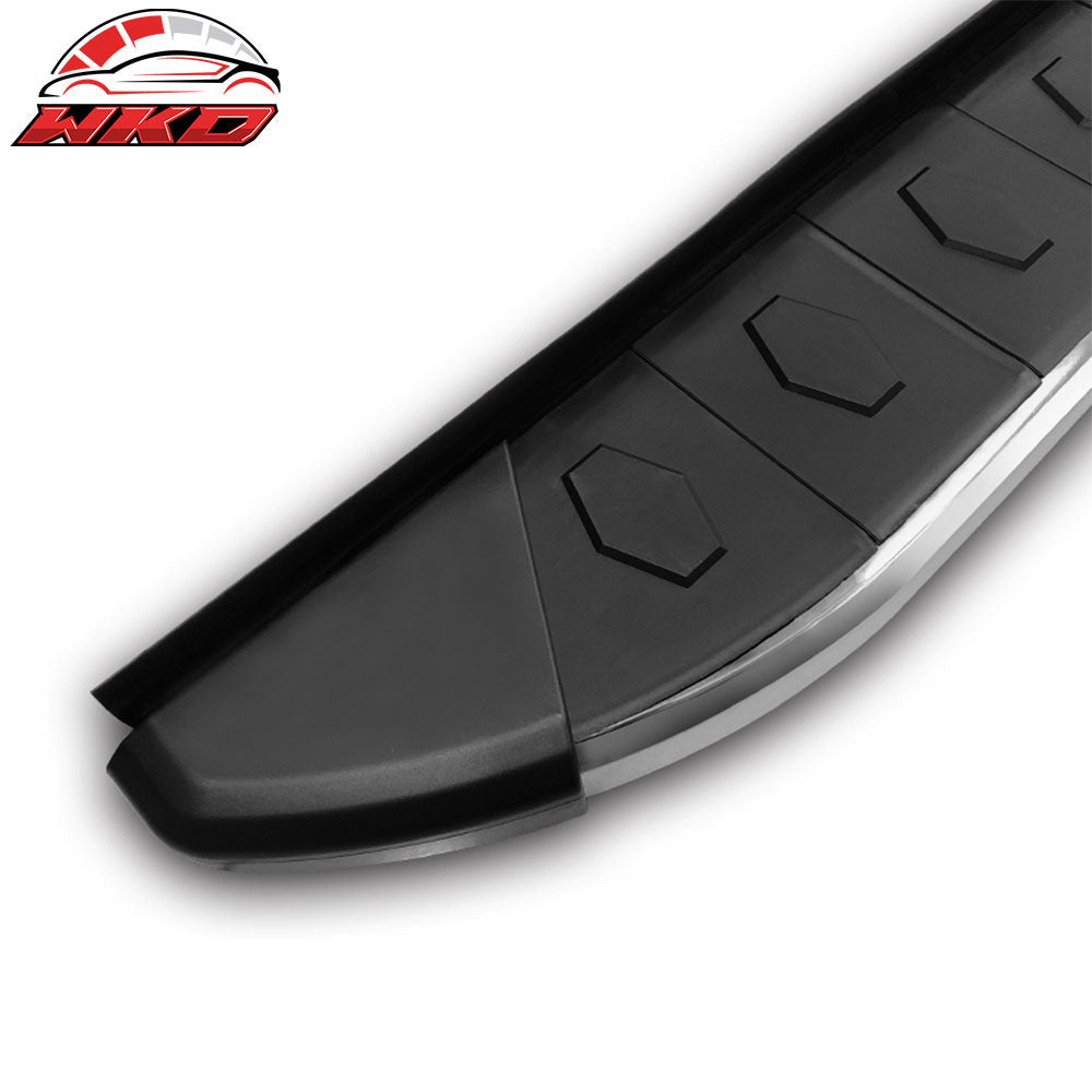 Fits 09-15 Honda Pilot OE Style Running Board Side Step Nerf Bars Black Silver