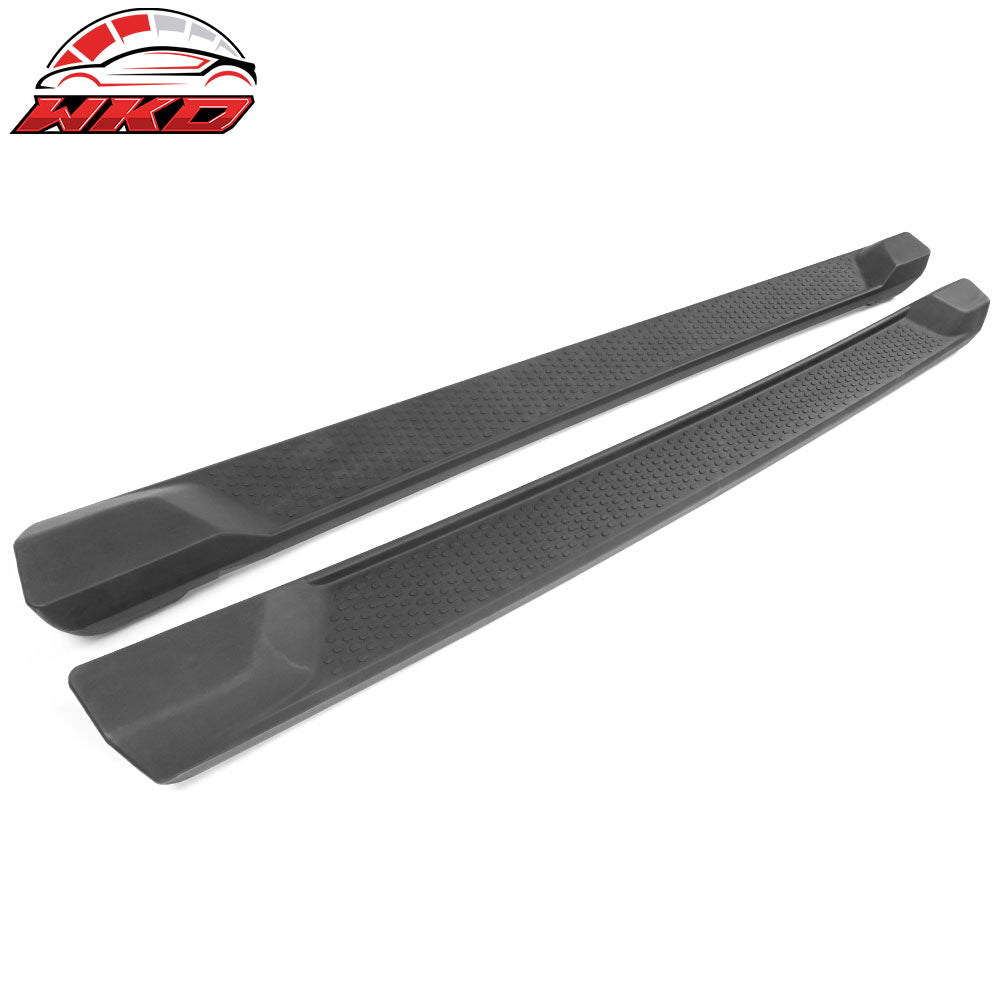 Fits 18-25 Jeep Wrangler JL 4DR Factory Style Textured Black Running Boards