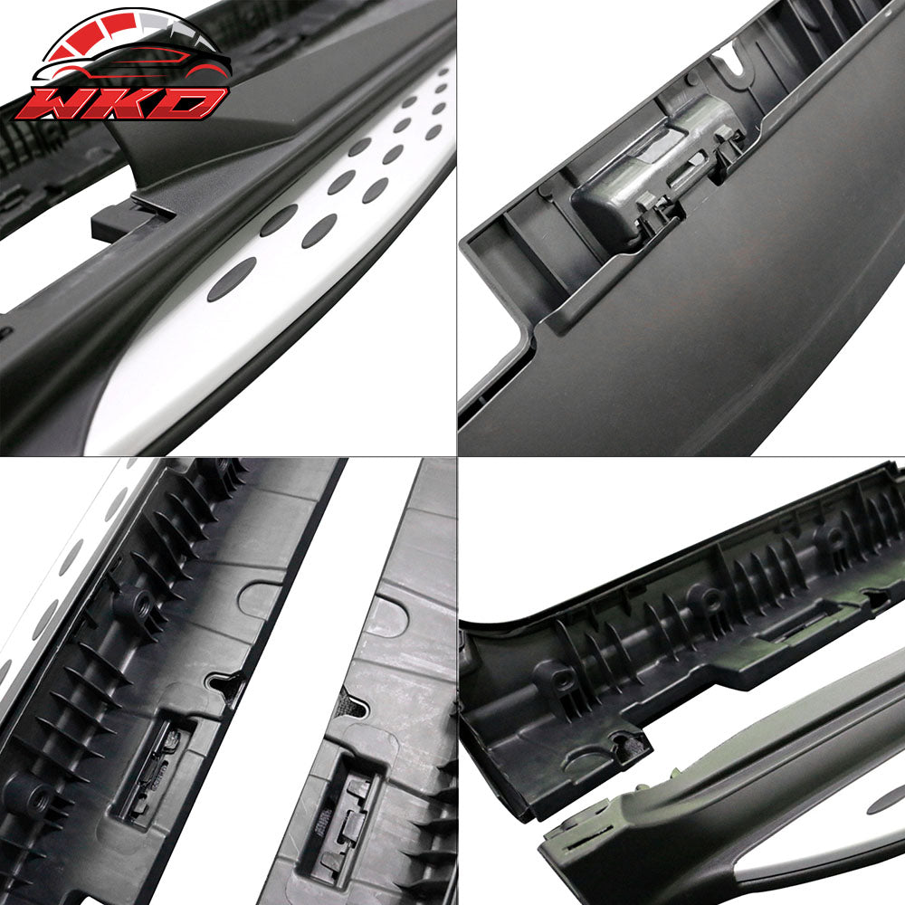 Fits 16-22 Benz X253 GLC Class OE Style Running Boards Side Step Nerf Bars 2PCS