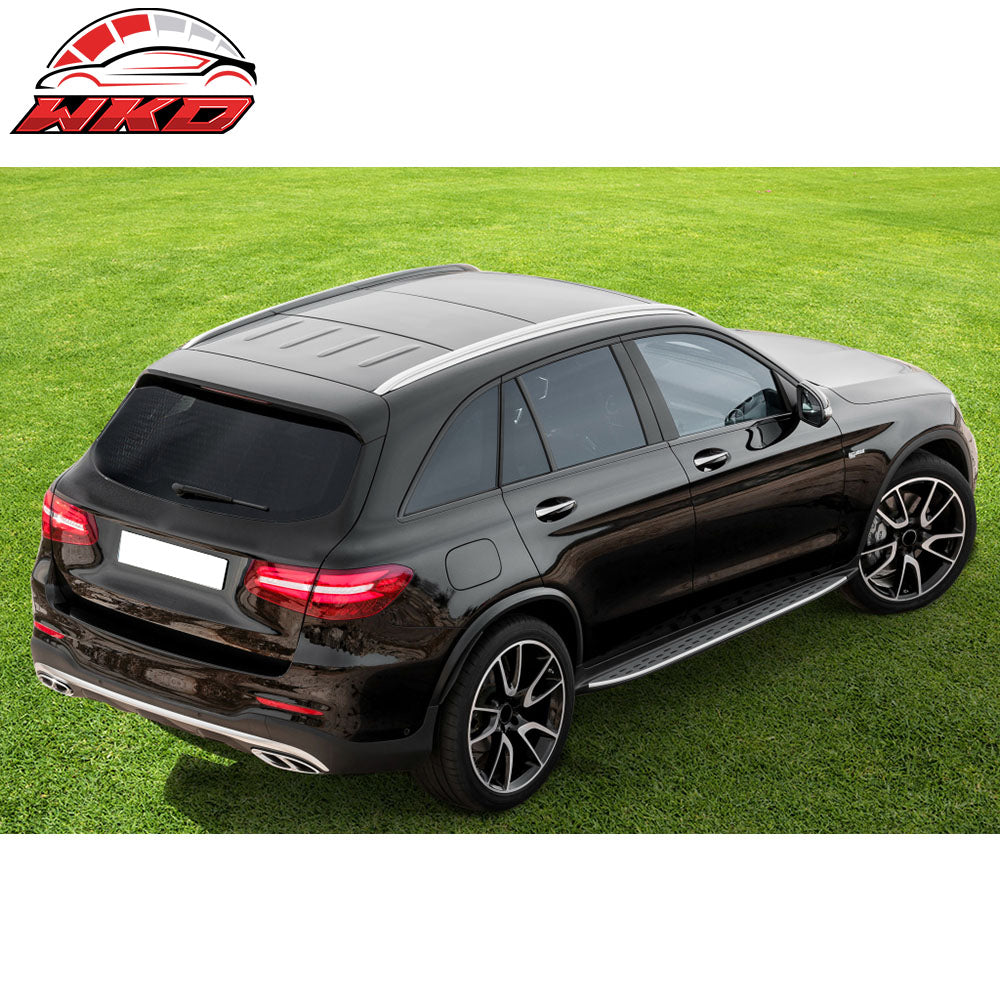 Fits 16-22 Benz X253 GLC Class OE Style Running Boards Side Step Nerf Bars 2PCS