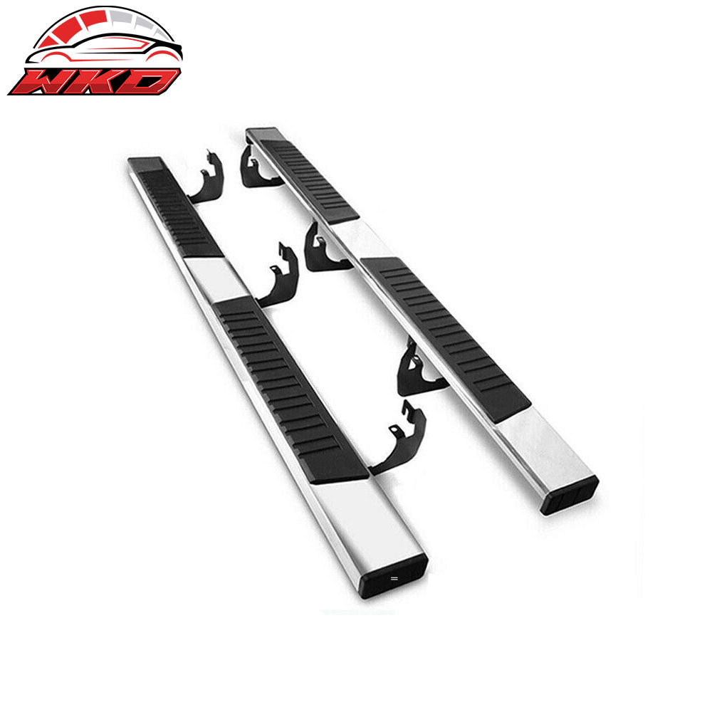 Fits 19-25 Dodge Ram 1500 New Body Quad Cab 6" Side Step Nerf Bar Running Boards