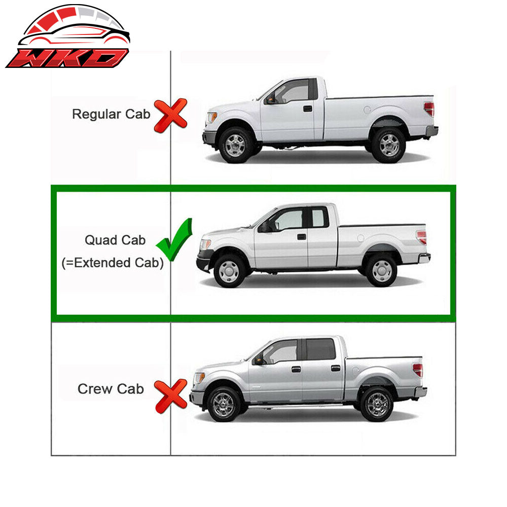 Fits 19-25 Dodge Ram 1500 New Body Quad Cab 6" Side Step Nerf Bar Running Boards