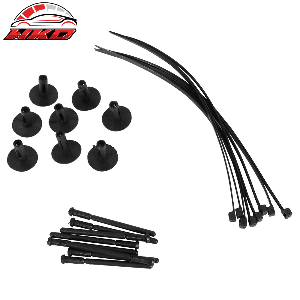 Fits 15-19 BMW X6 F16 Running Boards Side Step Nerf Bars Black & Silver 2PCS