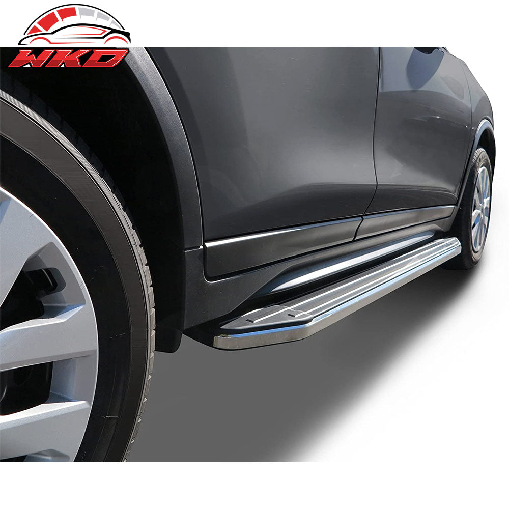 Fits 16-22 Honda Pilot YF5/6 V2 Style Running Board Side Step Bar Pair Aluminum