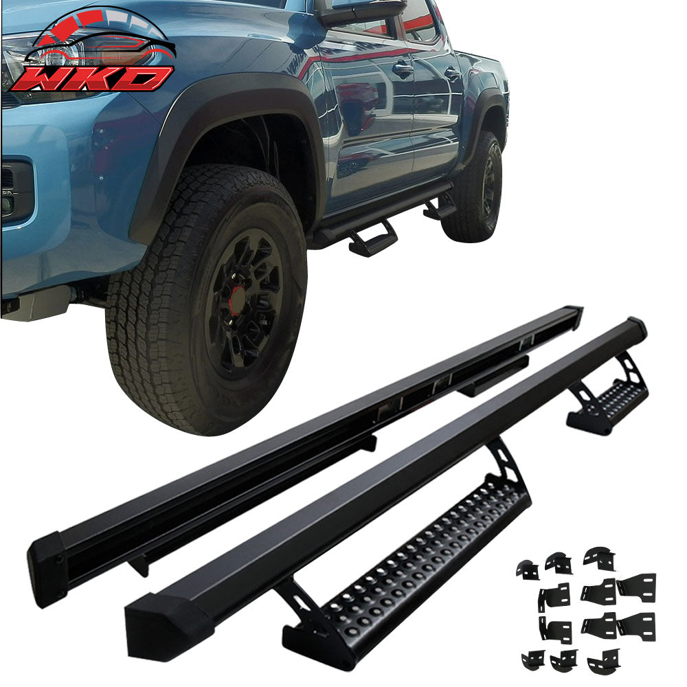 Fits 05-22 Toyota Tacoma Double Cab Running Boards Nerf Bars