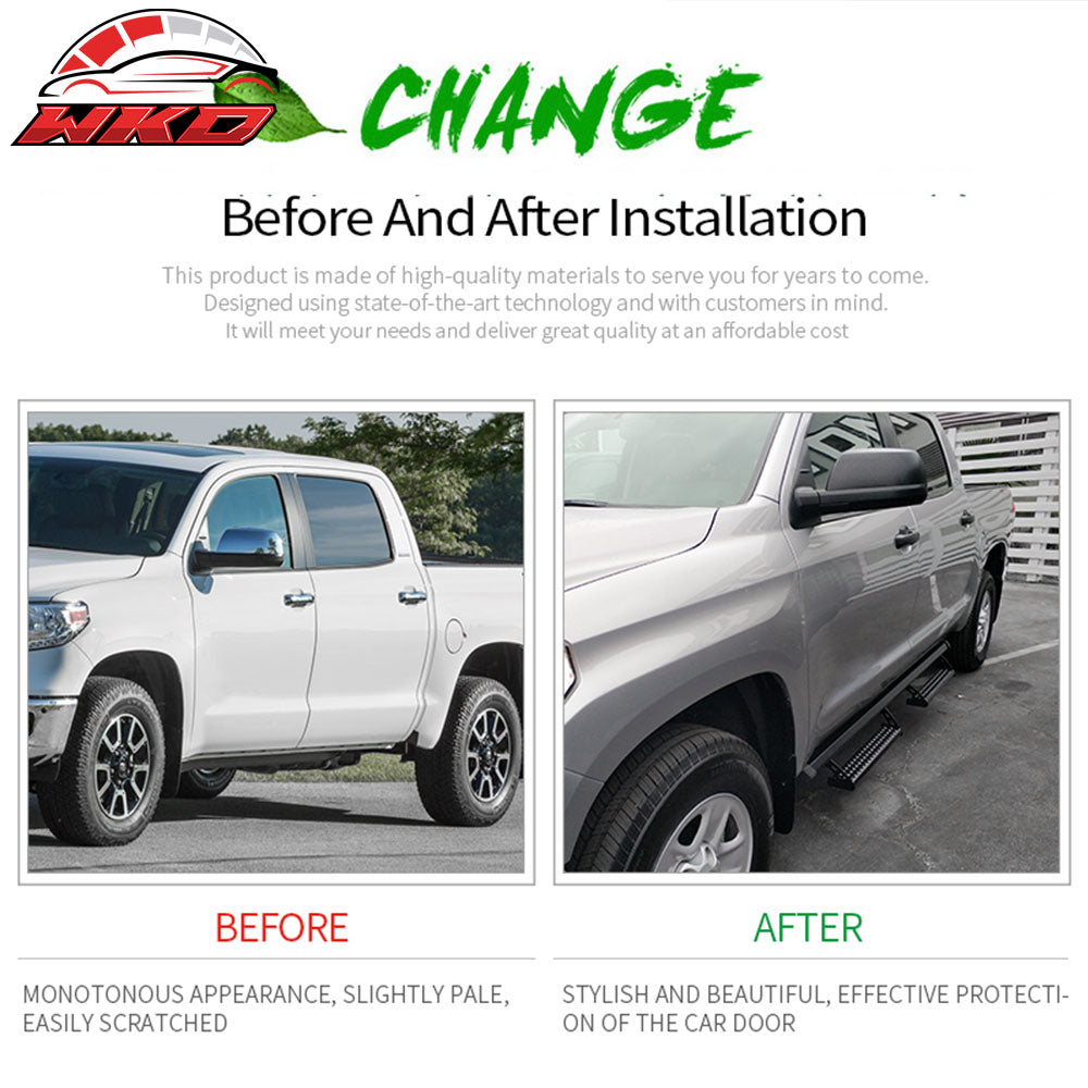 Fits 05-22 Toyota Tacoma Double Cab Running Boards Nerf Bars
