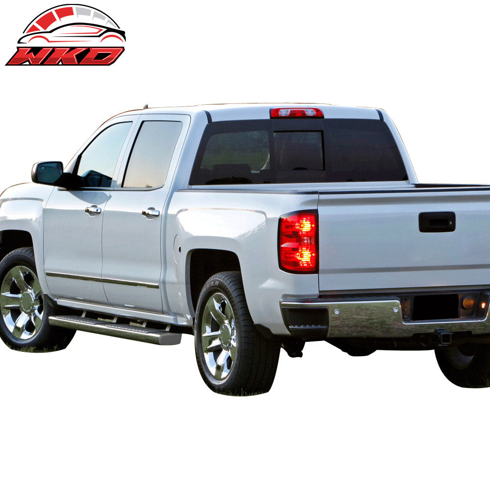 Fits 07-18 Chevy Silverado GMC Sierra 1500 Extended Cab 5" Running Board Pair
