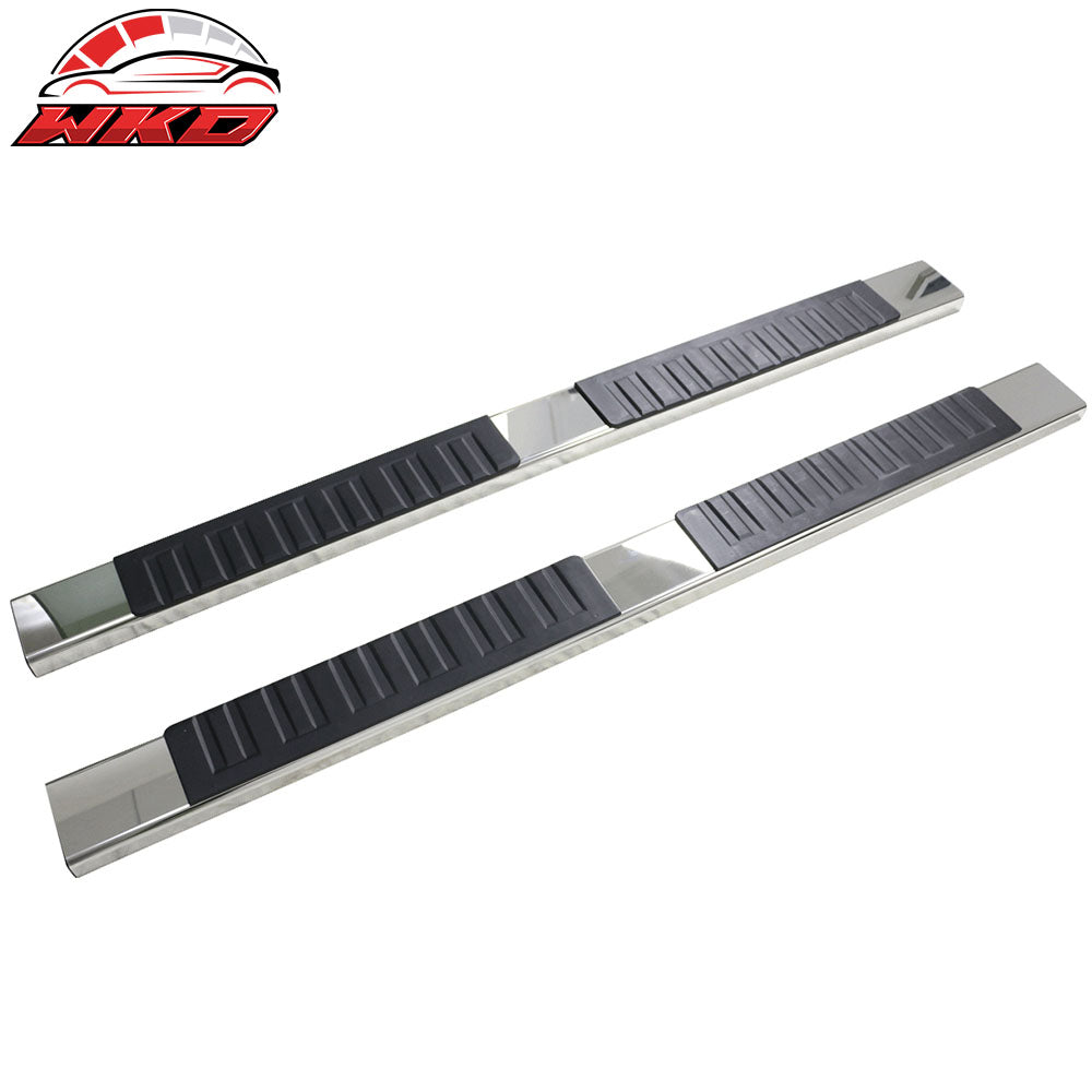 Fits 07-18 Chevy Silverado GMC Sierra 1500 Extended Cab 5" Running Board Pair