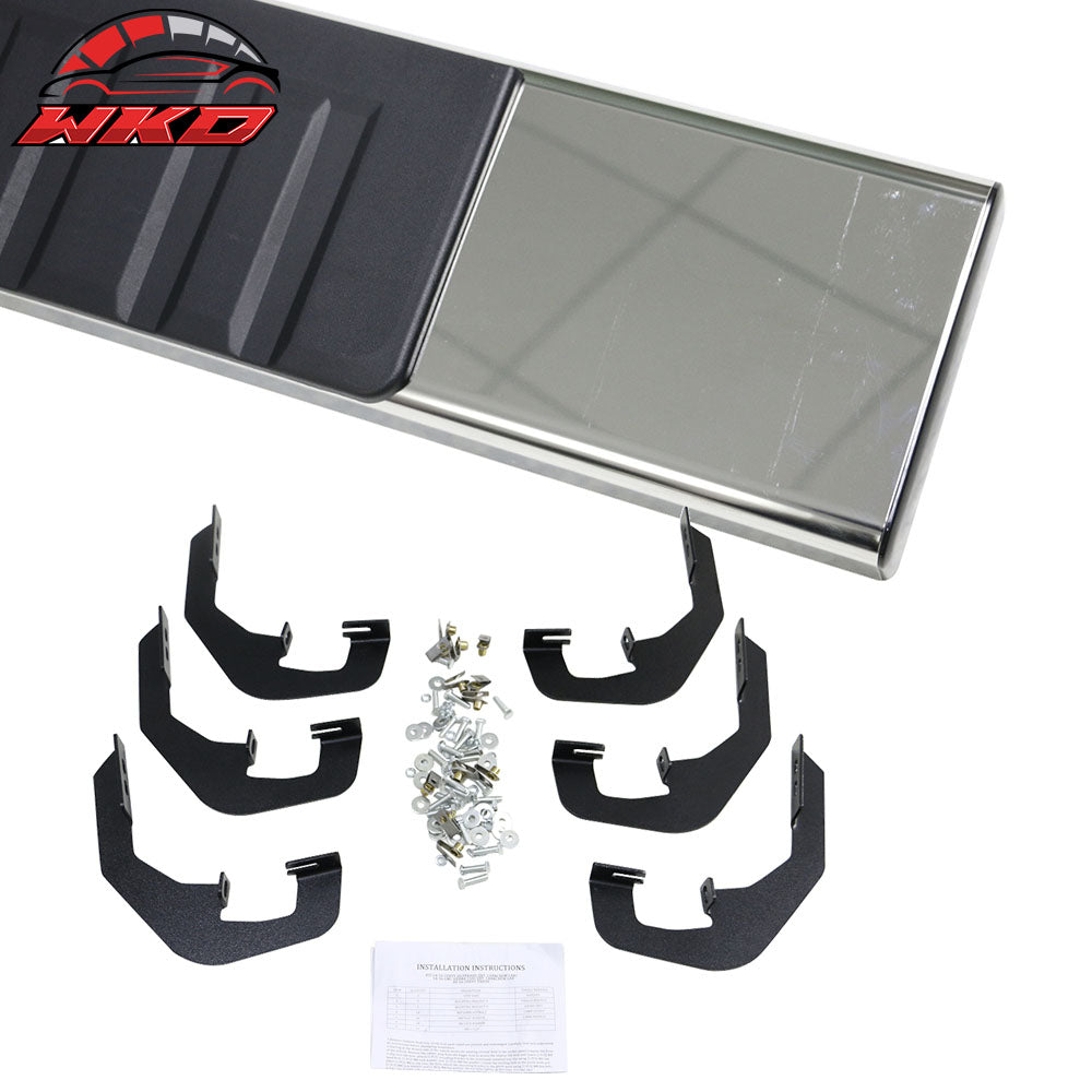 Fits 07-18 Chevy Silverado GMC Sierra 1500 Extended Cab 5" Running Board Pair