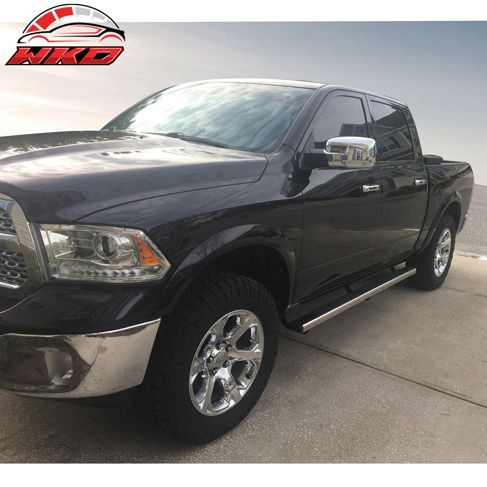 Fits 09-23 Dodge Ram 1500 2500 Crew Cab 82" OE Style Side Step Bar Running Board