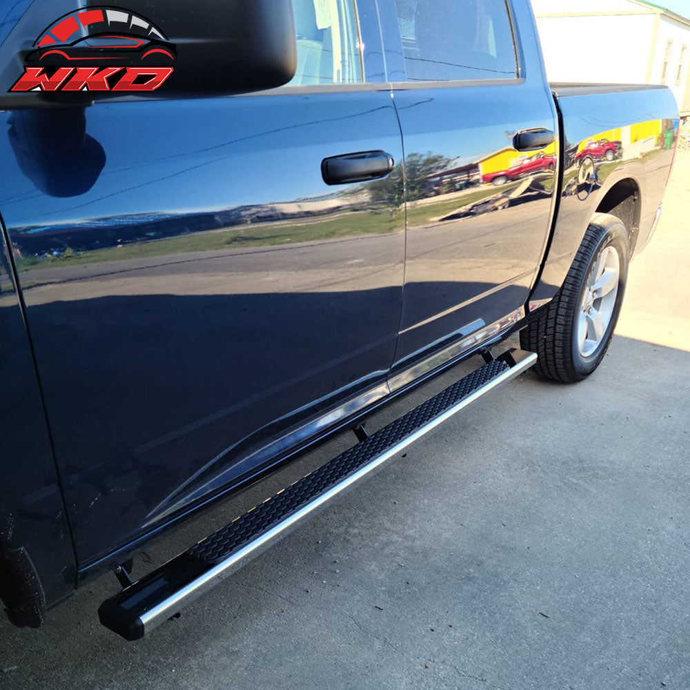 Fits 09-23 Dodge Ram 1500 2500 Crew Cab 82" OE Style Side Step Bar Running Board