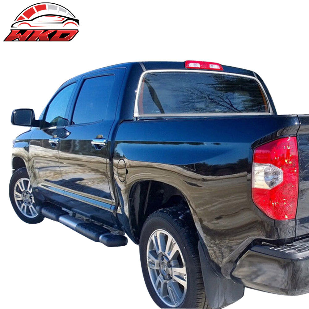 Fits 07-21 Toyota Tundra Crew Max Cab 5" Aluminum Side Step Bars Running Boards