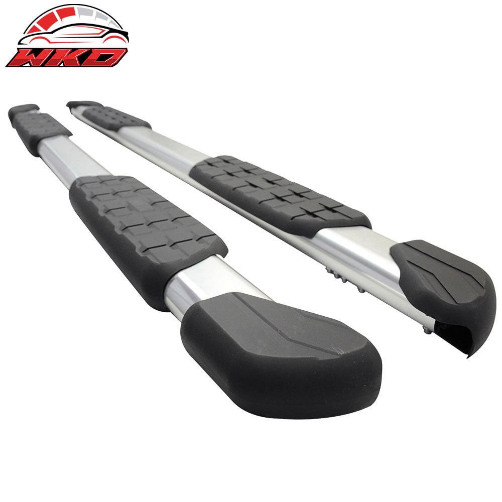 Fits 07-21 Toyota Tundra Crew Max Cab 5" Aluminum Side Step Bars Running Boards