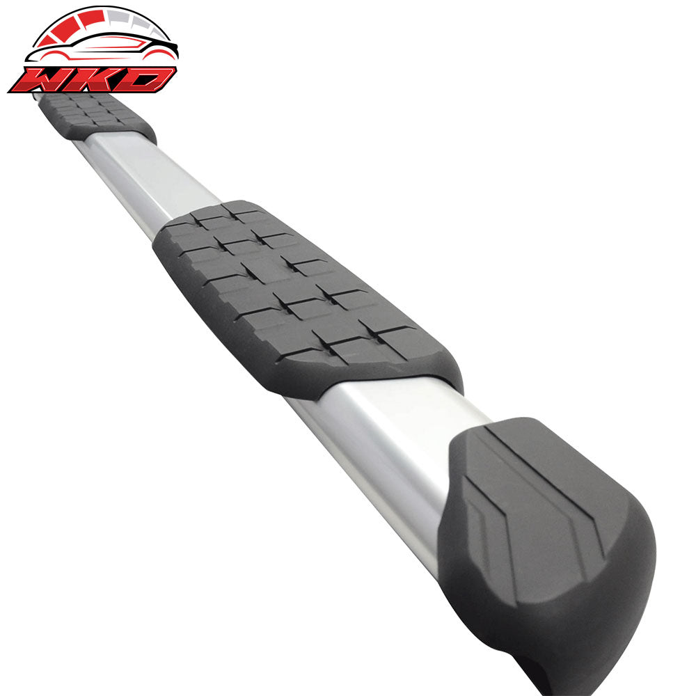 Fits 07-21 Toyota Tundra Crew Max Cab 5" Aluminum Side Step Bars Running Boards