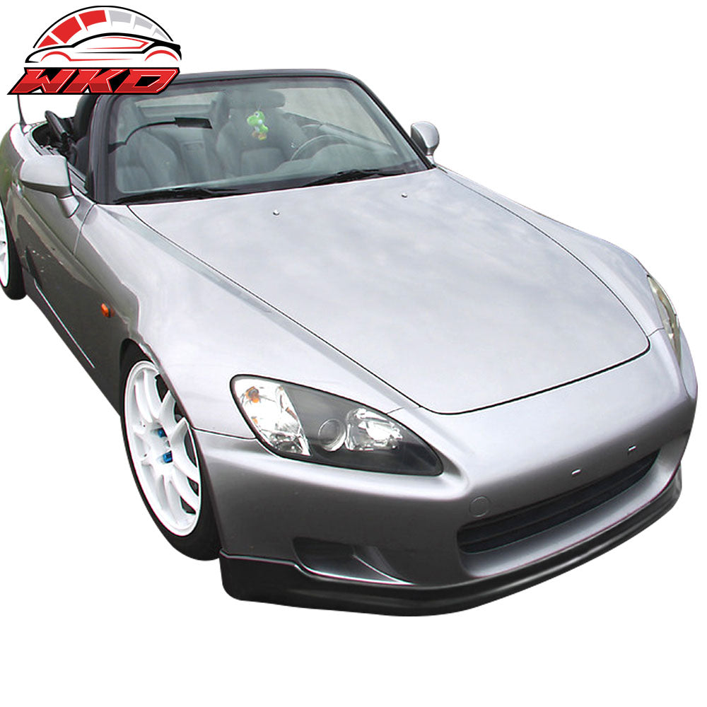 Fits 00-03 S2000 AP1 2Dr Convertible GRS Style Front Bumper Lip - PU
