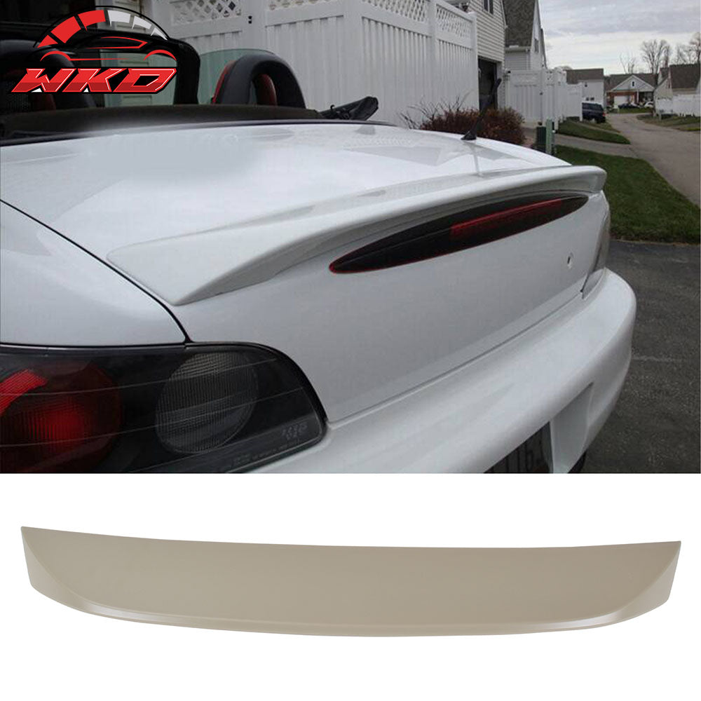 Fits 00-09 Honda S2000 OE Style Rear Trunk Lid Spoiler Wing Lip Unpainted Beige