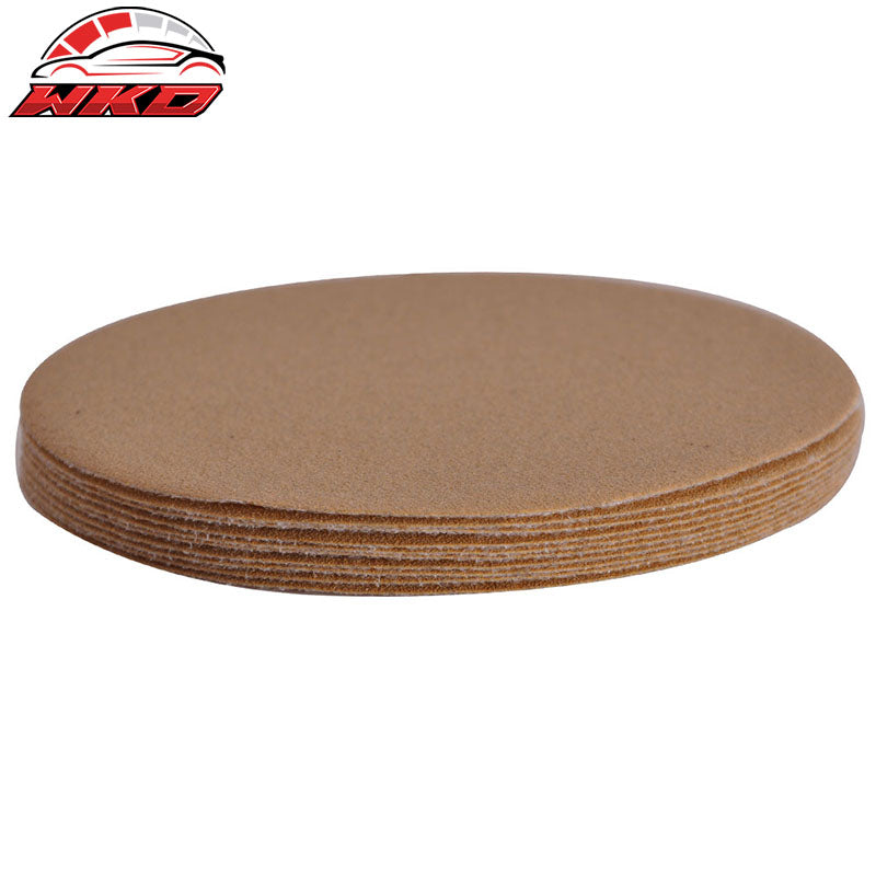 Wholesale Dry 5 Inch No Hole Sand Paper Disc 60 Grit Repair Sanding Sandpaper 10PC