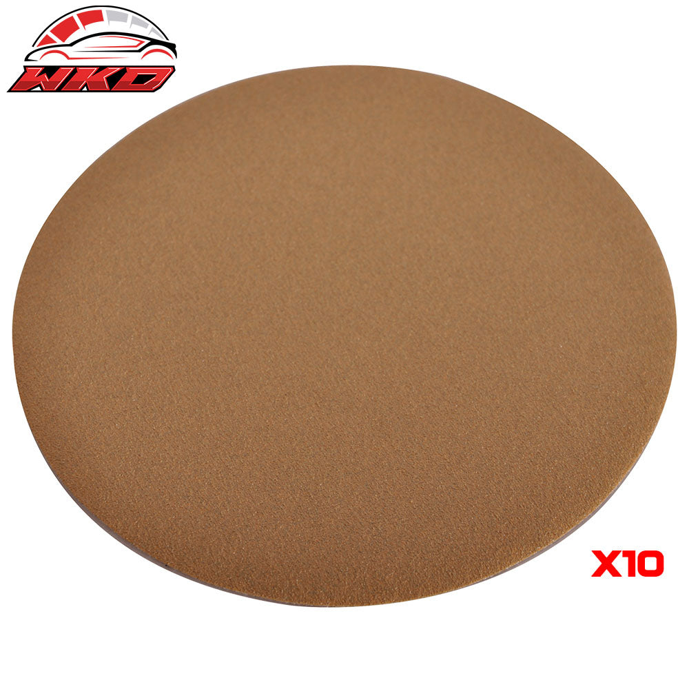 Dry 5Inch No Hole Sand Sanding Paper 120 Grit Auto Repair Sanding Disc 100PC