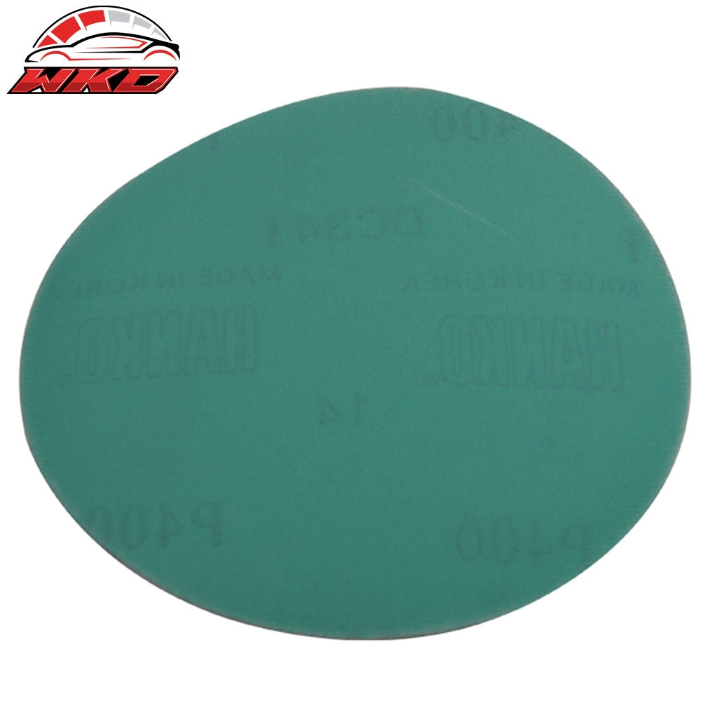 Wet Dry 5 Inch No Hole Sand Paper Disc 400 Grit Auto Car Repair Sandpaper 50PC | Wholesale