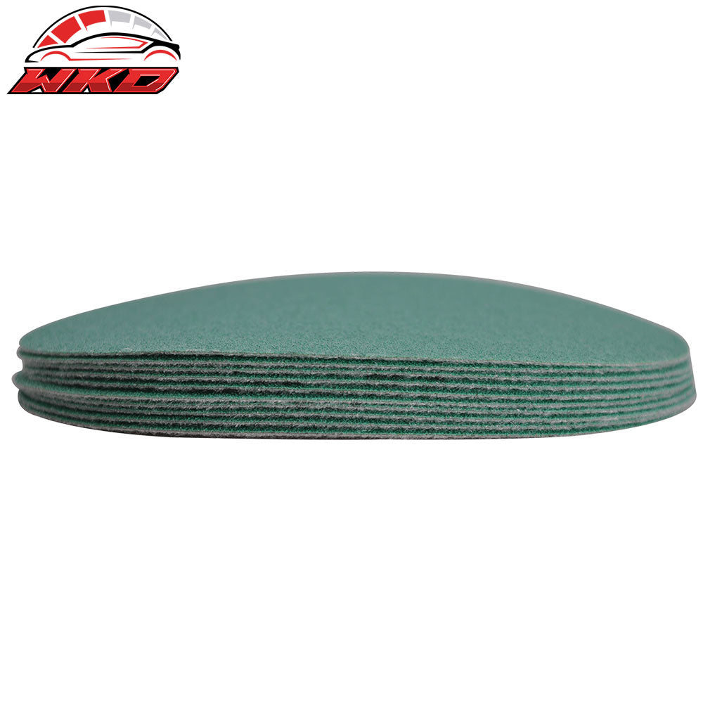 Wet Dry 5 Inch No Hole Sand Paper Disc 120 Grit Repair Sandpaper 10PC
