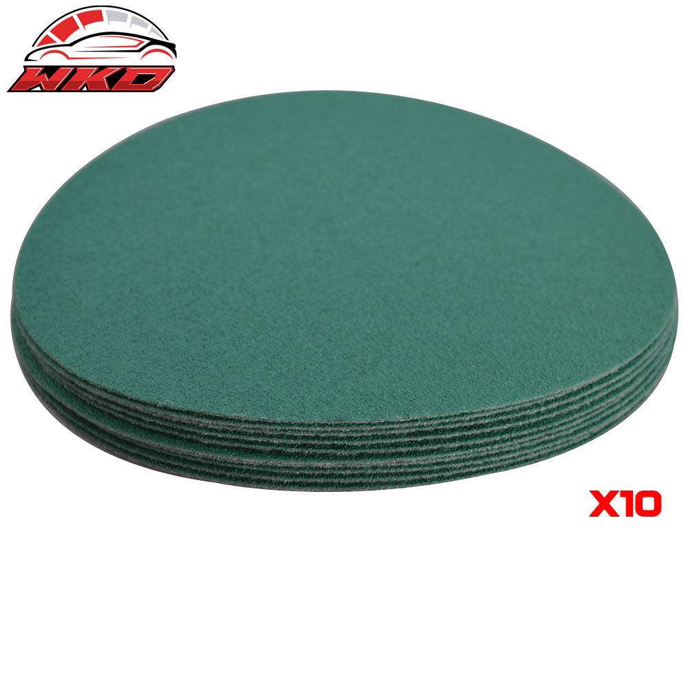 Wet Dry 5 Inch No Hole Sand Paper Disc 120 Grit Auto Repair Sandpaper 100 PC