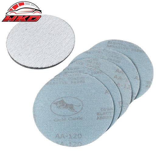 10PCS Dry 5 Inch Round No Hole Sand Paper Discs P120 Grit Repair Sand Sheet