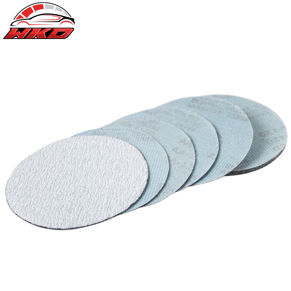 10PCS Dry 5 Inch Round No Hole Sand Paper Discs P120 Grit Repair Sand Sheet