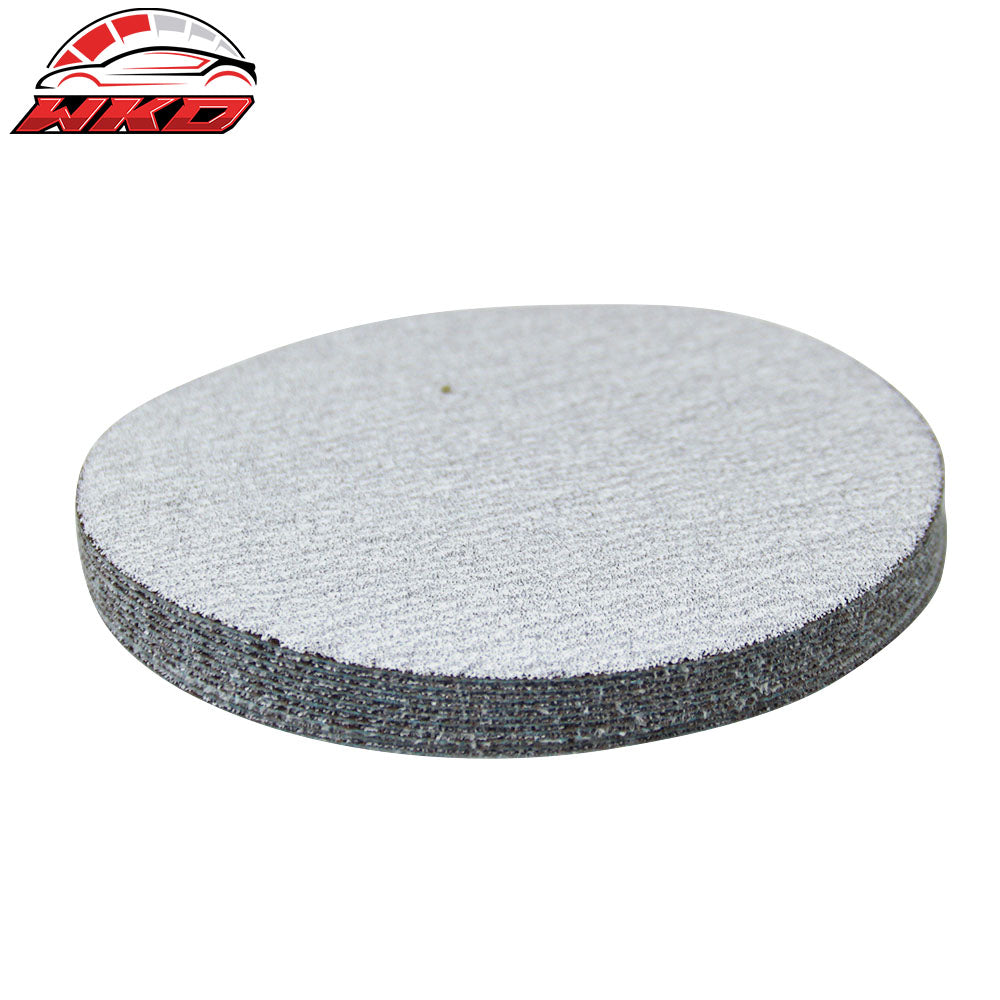 10PCS Dry 5 Inch Round No Hole Sand Paper Discs P120 Grit Repair Sand Sheet