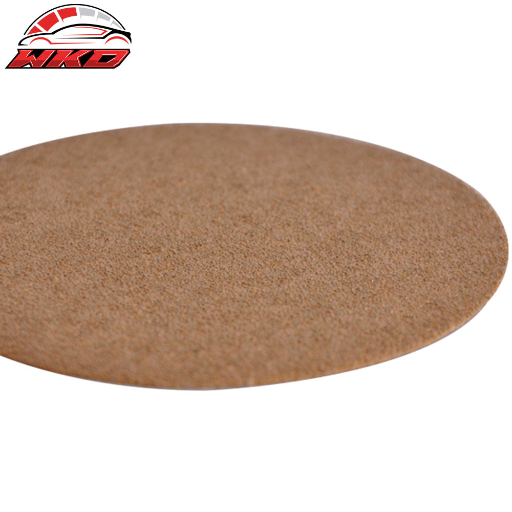 Dry 5 Inch No Hole Sand Paper Disc 60 Grit Auto Repair Sanding Sandpaper 50PC | Wholesale