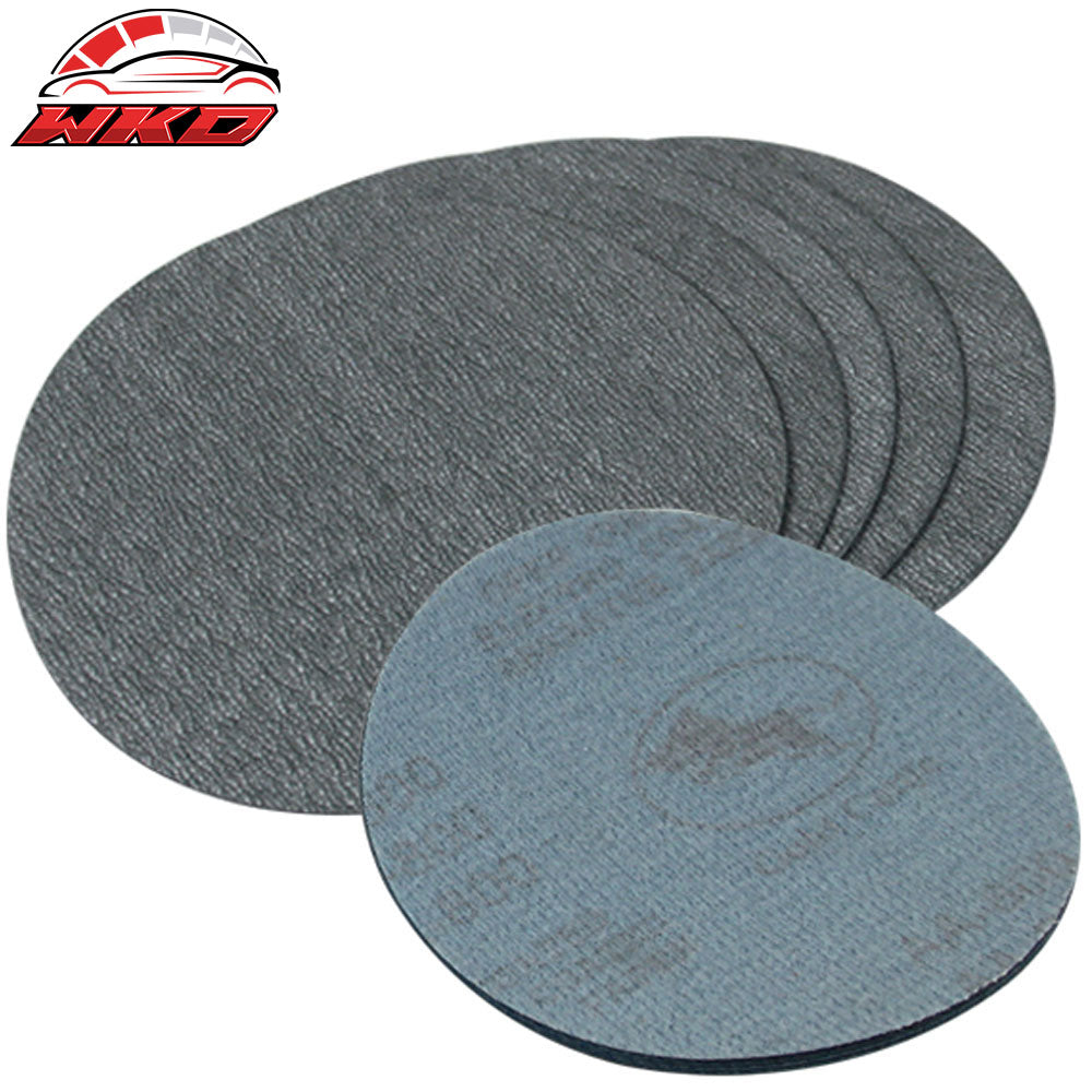 10PC 5Inch 127mm 1000 Grit Auto Sanding Disc No Hole Sandpaper Sheets Sand Paper