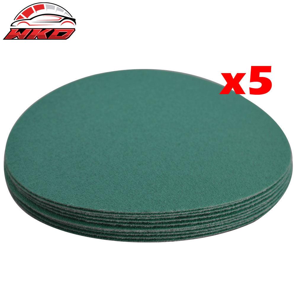 Wet Dry 5 Inch No Hole Sand Paper Disc 600 Grit Auto Car Repair Sandpaper 50PC