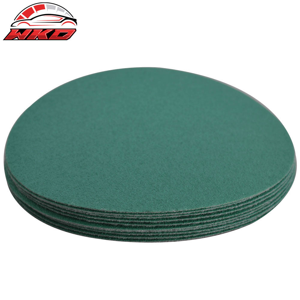 Wet Dry 5 Inch No Hole Sand Paper Disc 320 Grit Repair Sandpaper 10PC