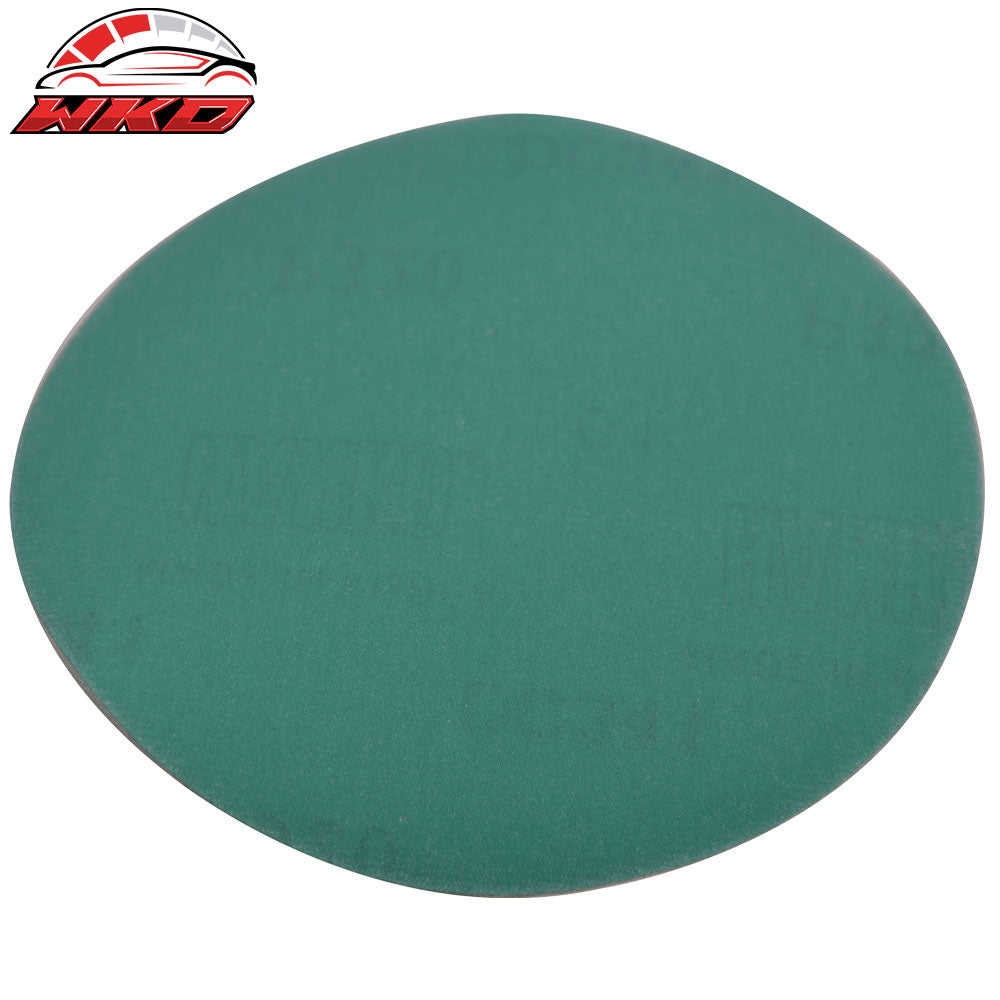 Wet Dry 5 Inch No Hole Sand Paper Disc 320 Grit Repair Sandpaper 10PC