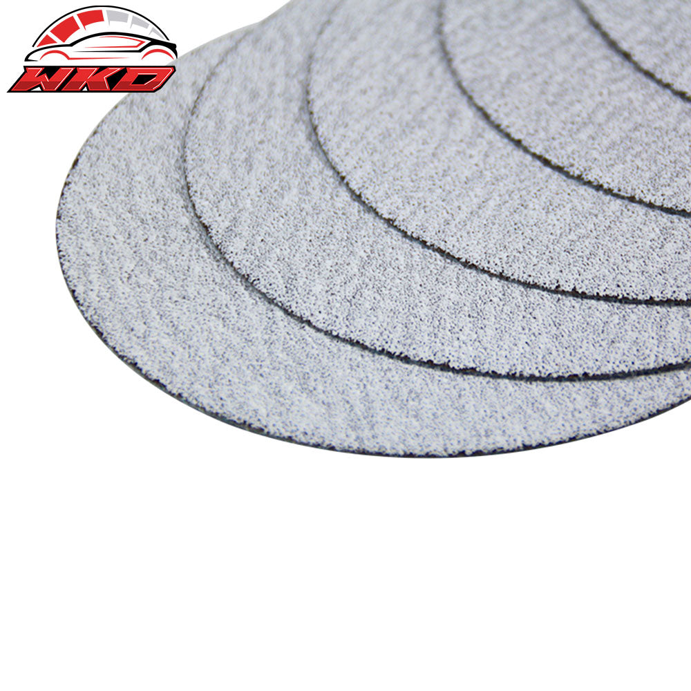 10PC 5Inch 127mm 80 Grit Auto Sanding Disc No Hole Sandpaper Sheets Sand Paper