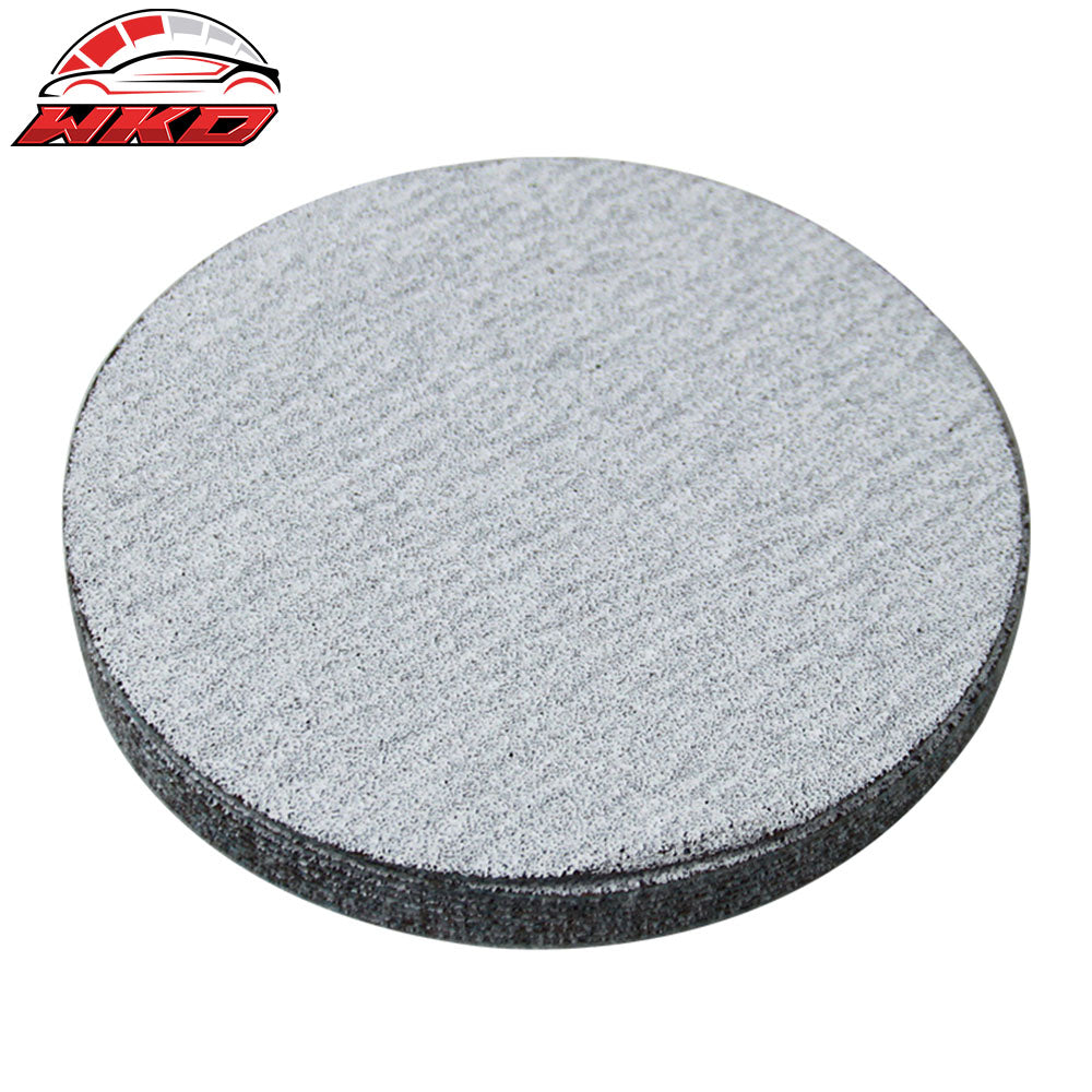 10PC 5Inch 127mm 80 Grit Auto Sanding Disc No Hole Sandpaper Sheets Sand Paper