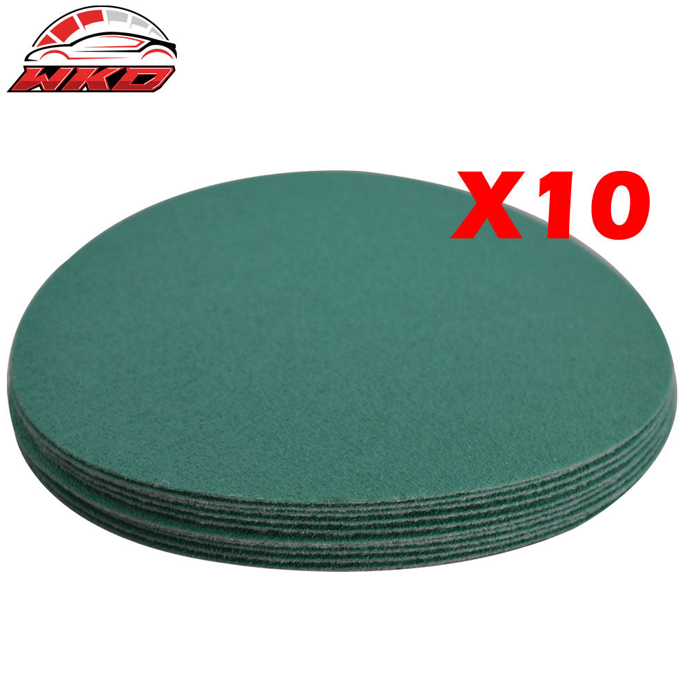 Wet Dry 5 Inch No Hole Sand Paper Disc 320 Grit Auto Repair Sandpaper 100PC