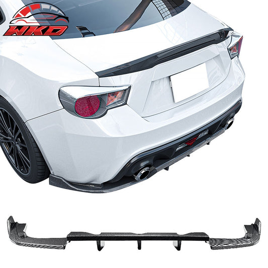 Wholesale For 13-16 Scion FR-S/Toyota 86/13-20 BRZ Rear Bumper Diffuser Carbon Fiber Print - Wikond Auto