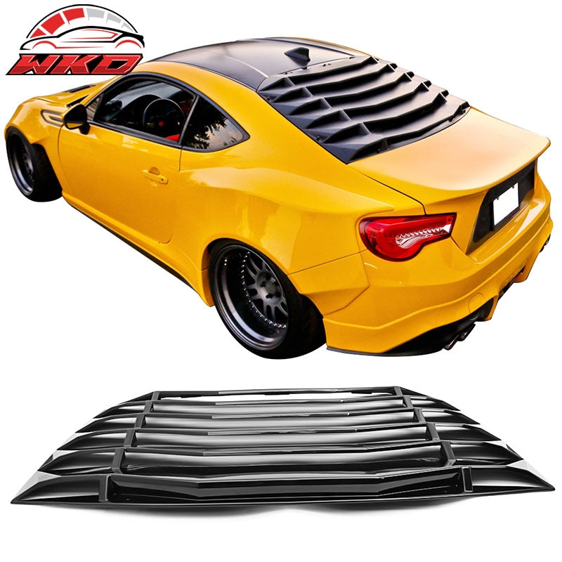Wholesale 13-20 Scion FRS/Subaru BRZ/Toyota 86 Rear Window Louver Gloss Black