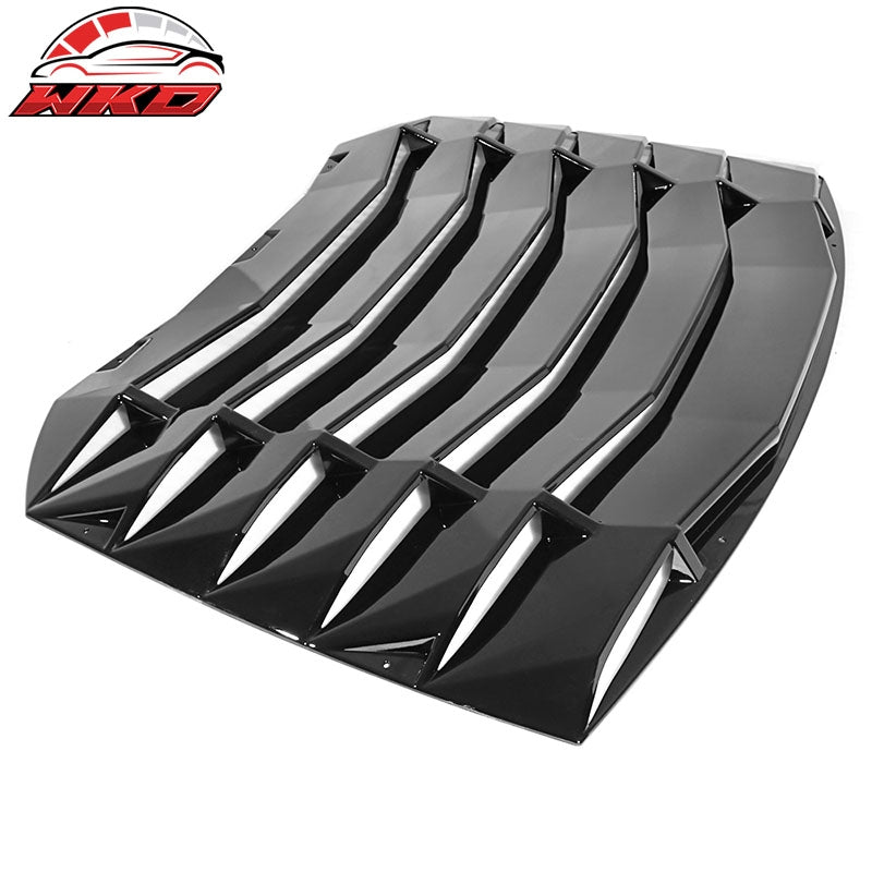 Fits 13-20 Scion FRS/Subaru BRZ/Toyota 86 Rear Window Louver Gloss Black