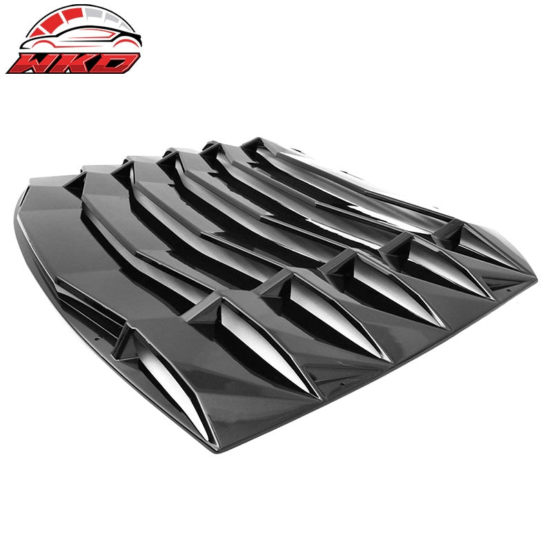 Fits 13-20 Scion FRS/Subaru BRZ/Toyota 86 Rear Window Louver Gloss Black